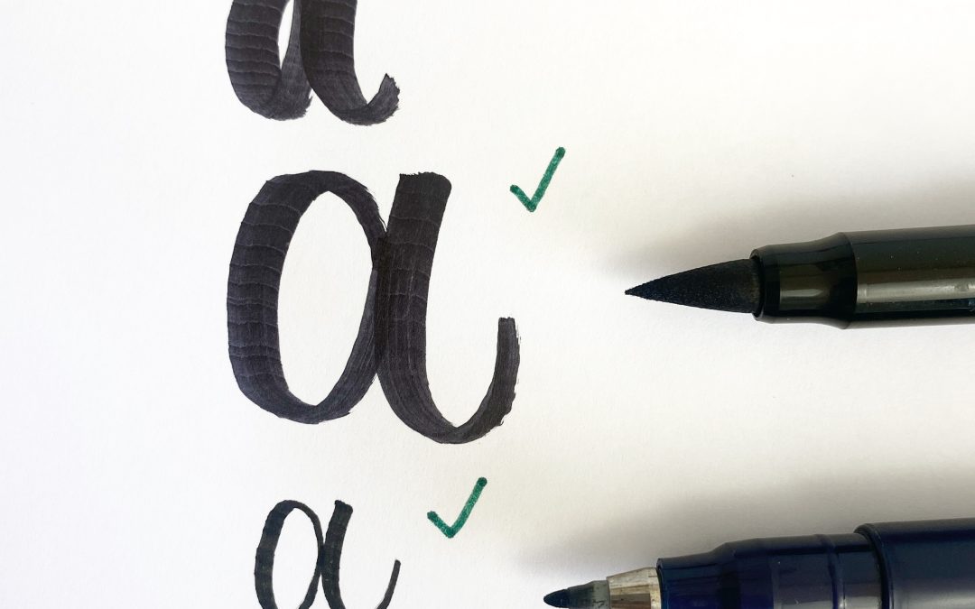 3 Señales De Que Estás Usando Mal Tu Brush Pen y Cómo Corregirlo